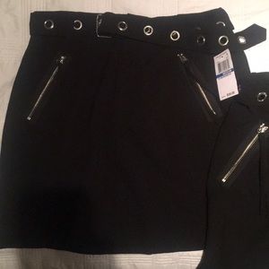 Casual, black skirts ,size-2,             size-6